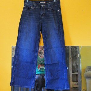 Levi's 545 Low Wide Leg Jeans Sz 4 EUC